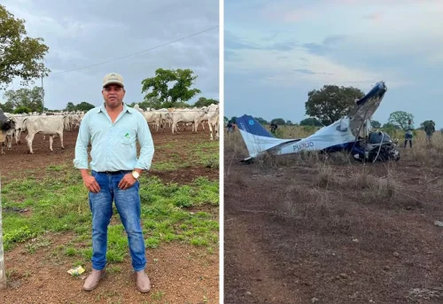 Ex-vice-prefeito do Tocantins morre após queda de avião em Fátima
