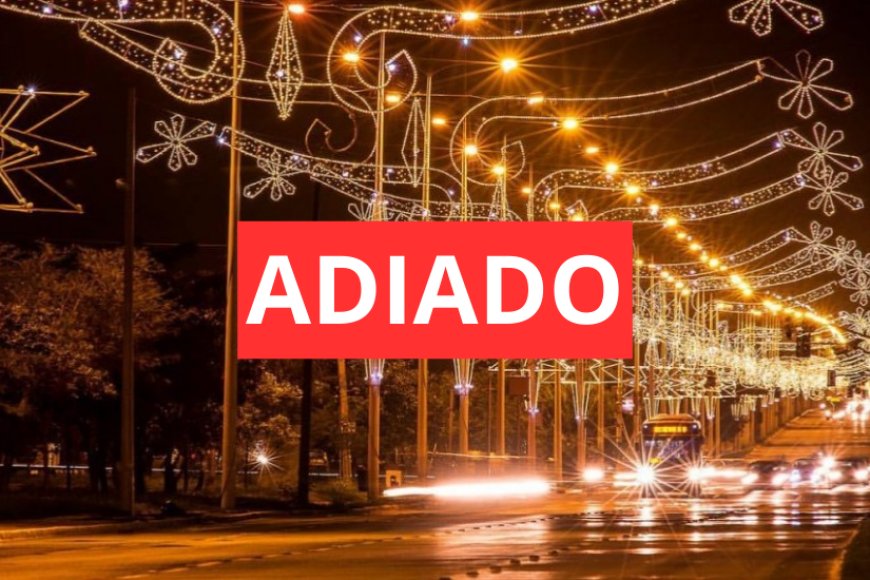 Luzes de natal tem Inauguração Adiada em Palmas em Respeito à Perda do Juiz Sandalo Bueno