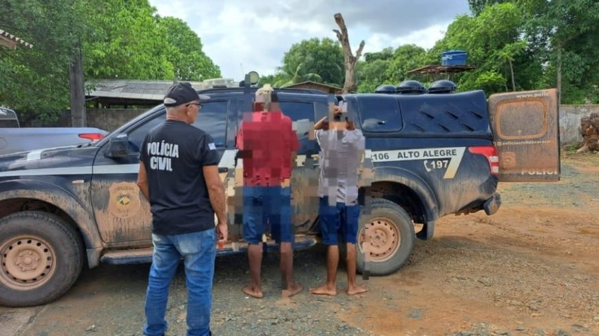 Operação da Polícia Civil captura cinco integrantes de facção criminosa em Alto Alegre