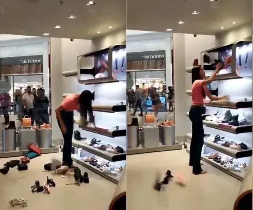 Mulher causa tumulto em loja de sapatos no Boulevard Shopping