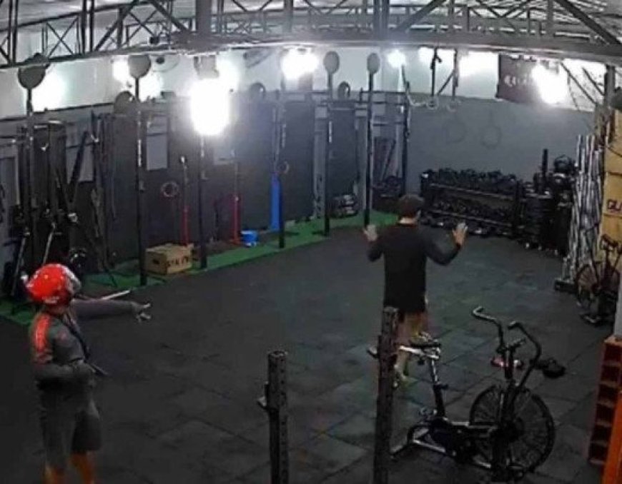 Vídeo Chocante! Bandidos Assaltam Academia de Crossfit e Forçam Aluno a Fazer Burpee