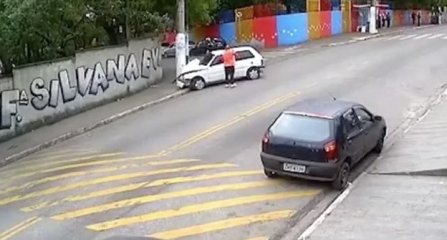 Homem mata ex-mulher e filho a tiros em frente a escola; vídeo